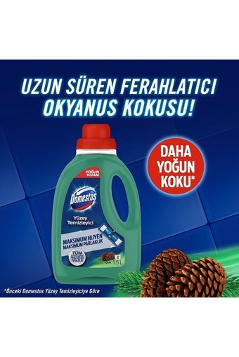 Domestos Maksimum Hijyen Yüzey Temizleyici 1.5 lt