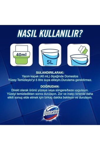 Domestos Maksimum Hijyen Yüzey Temizleyici 1.5 lt
