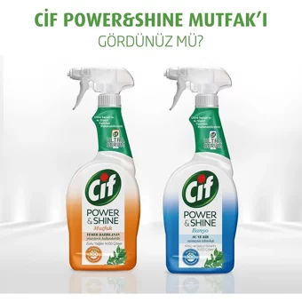 Cif Power & Shine Yüzey Temizleyici 4x750 ml