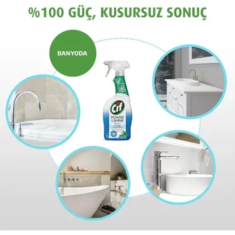 Cif Power & Shine Yüzey Temizleyici 4x750 ml
