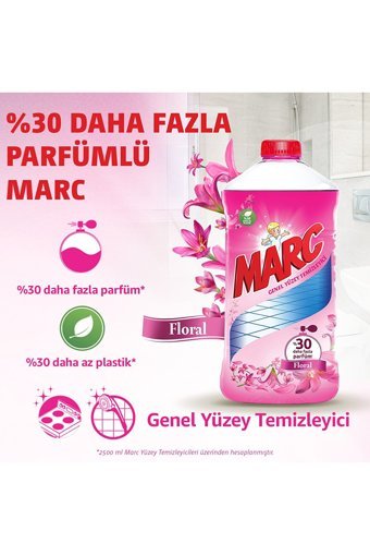 Marc Floral Kokulu Yüzey Temizleyici 2x2.5 lt
