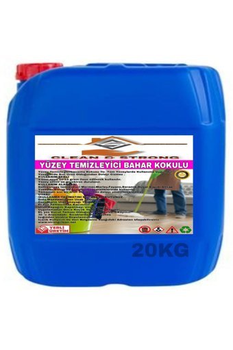 Clean&Strong Bahar Esintisi Kokulu Yüzey Temizleyici 20 kg