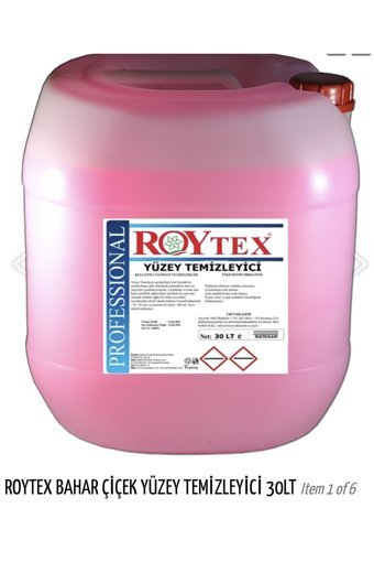 ROYTEX Bahar Çiçekleri Kokulu Yüzey Temizleyici 30 lt