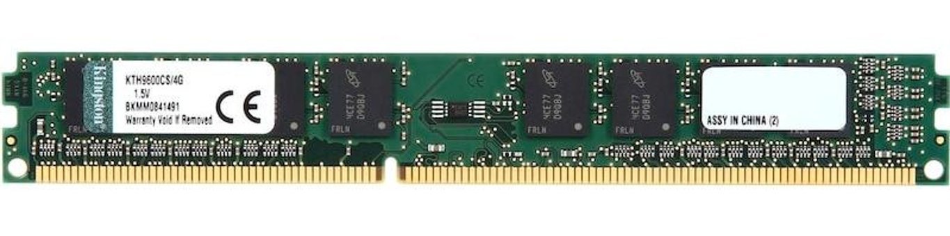 Kingston KTH9600CS/4G 4 GB DDR3 1x4 1600 MHz Ram