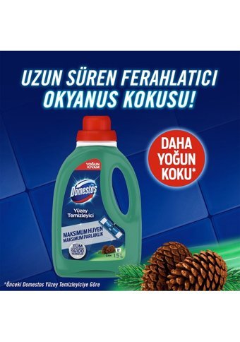 Domestos Çam Kokulu Yüzey Temizleyici 3x1.5 lt