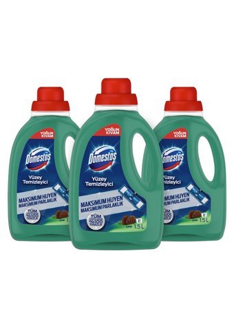 Domestos Çam Kokulu Yüzey Temizleyici 3x1.5 lt