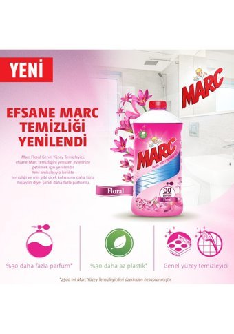 Marc Floral Kokulu Yüzey Temizleyici 4x900 ml