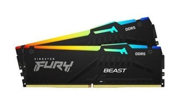 Kingston Fury Beast KF552C40BBAK2-16 16 GB DDR5 1x16 5200 MHz Ram