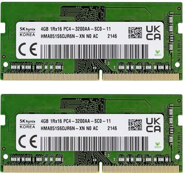 Timetec Hynix 8 GB DDR4 2x4 3200 MHz Ram