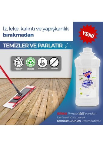 Birka Beyaz Sabun Kokulu Yüzey Temizleyici 2x2.5 lt