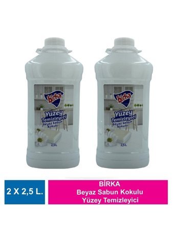 Birka Beyaz Sabun Kokulu Yüzey Temizleyici 2x2.5 lt