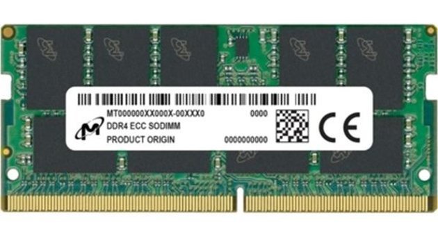 Crucial Micron MTA9ASF1G72HZ-2G6E5 8 GB DDR4 1x8 2666 MHz Ram
