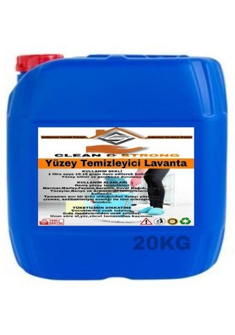 Clean&Strong Lavanta Kokulu Yüzey Temizleyici 20 kg