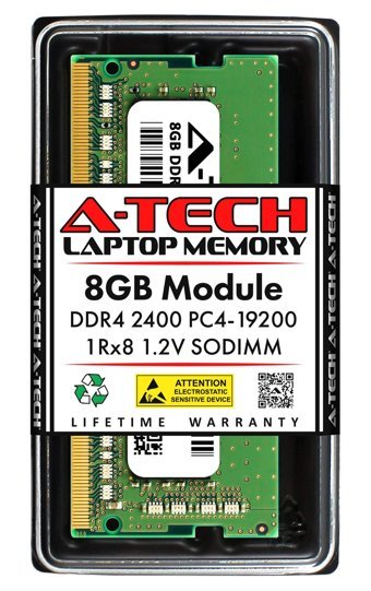 A-Tech CT8G4SFS824A 8 GB DDR4 1x8 2400 MHz Ram