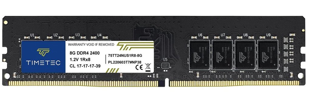 Timetec Hynix 8 GB DDR4 1x8 2400 MHz Ram