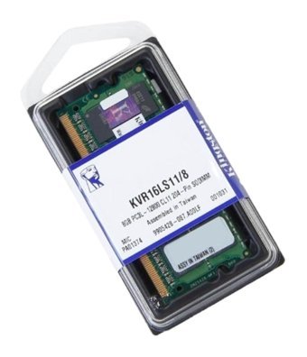 Kingston Value KVR16LS11/8 8 GB DDR3 1x8 1600 MHz Ram Siyah