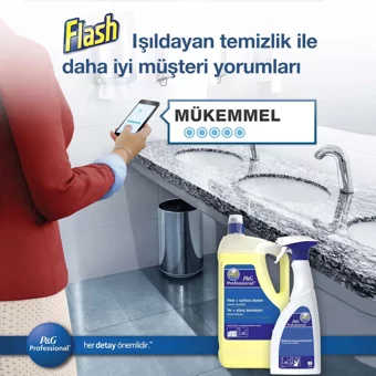 P&g Professional Flash Sprey Yüzey Temizleyici 750 ml