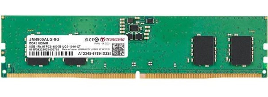 Transcend JM4800ALG-8G 88 GB DDR5 1x8 4800 MHz Ram