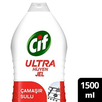 Cif Ultra Hijyen Çamaşır Sulu Jel Yüzey Temizleyici 1.5 lt