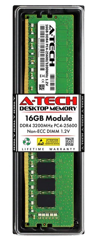 A-Tech CT16G4DFRA32A 16 GB DDR4 1x16 3200 MHz Ram