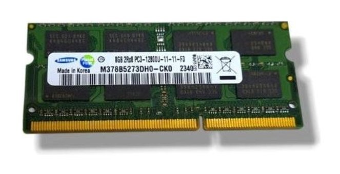 Samsung M378B5273DH0-CK0 8 GB DDR3 1x8 1600 MHz Ram