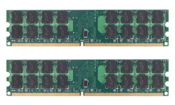 Fegtrty 4 GB DDR2 2x2 800 MHz Ram