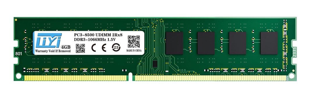 LIYI 4 GB DDR3 1x4 1066 MHz Ram