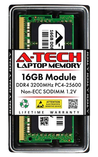 A-Tech CT16G4SFRA32A 16 GB DDR4 1x16 3200 MHz Ram