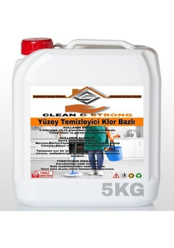 Clean & Strong Klor Bazlı Yüzey Temizleyici 5 kg