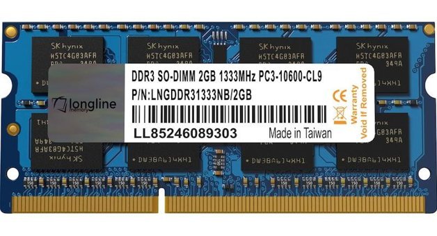 Longline LNGDDR31333NB 2 GB DDR3 1x2 1333 MHz Ram