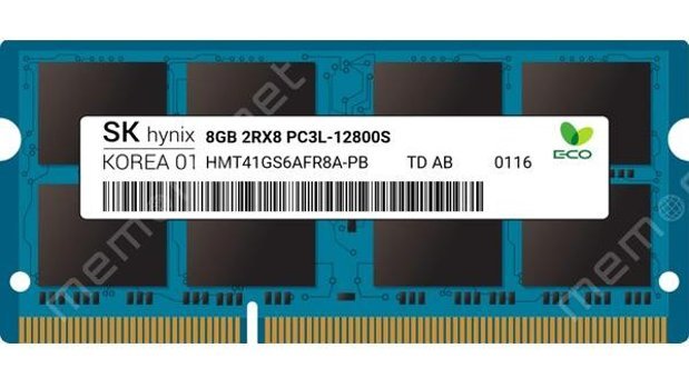 Hynix HMT41GS6AFR8C-PB 8 GB DDR3 1x8 1600 MHz Ram