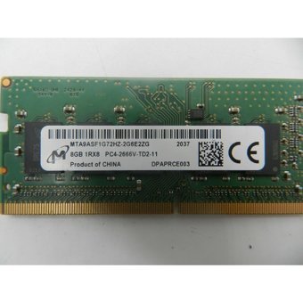 Micron MTA9ASF1G72HZ-2G6E2ZG 8 GB DDR4 1x8 2666 MHz Ram