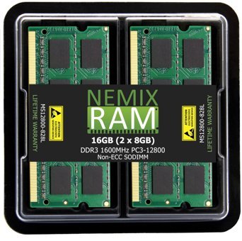 Nemix RAM-1600DDR3L-8GBX2 16 GB DDR3 2x8 1600 MHz sy