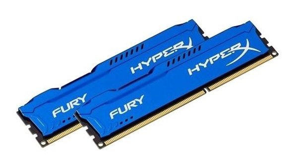 Kingston Hyperx Fury Blue HX318C10F/8 16 GB DDR3 2x8 1866 MHz Ram