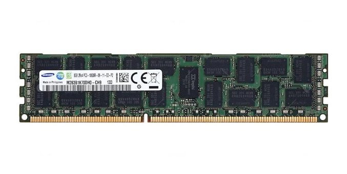 Samsung M393B1K70DH0-CH9 8 GB DDR3 1x8 1333 MHz Ram