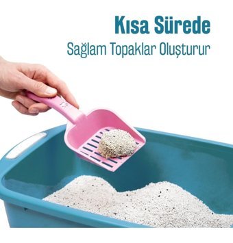 Benpetto AB250 Bebek Pudrası Kokulu Topaklanan İnce Taneli Aktif Karbonlu Bentonit Kedi Kumu 2x20 lt