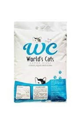 Worlds Cats Marsilya Sabunu Kokulu Topaklanan İnce Taneli Bentonit Kedi Kumu 10 lt