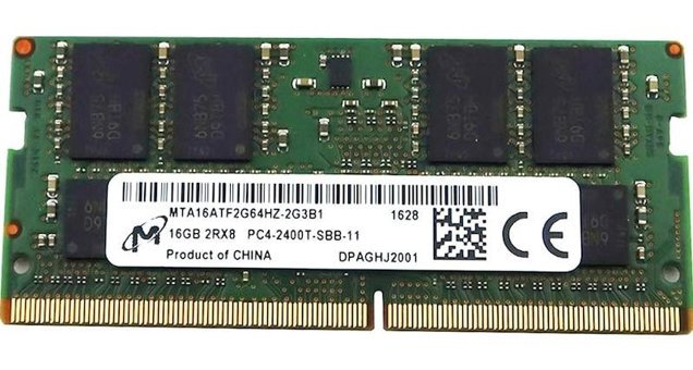 Micron MTA16ATF2G64HZ-2G3B1 16 GB DDR4 1x16 2400 MHz Ram