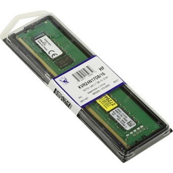 Kingston Value KVR24N17D8-16 16 GB DDR4 1x16 2400 MHz Ram
