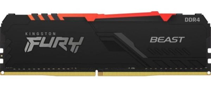 Kingston Fury Beast KF436C17BBA/8 8 GB DDR4 1x8 3600 MHz Ram