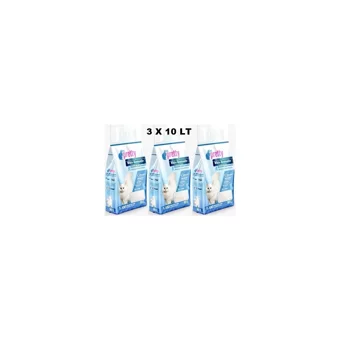 Pet Pretty Sabun Kokulu Topaklanan İnce Taneli Bentonit Kedi Kumu 3x10 lt