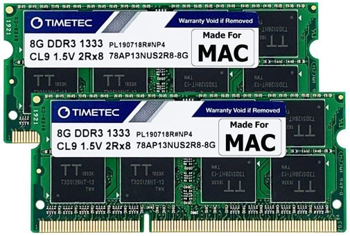 Timetec 16 GB DDR3 2x8 1333 MHz Ram