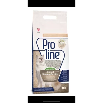 Proline Aleo Vera Vanilya Kokulu Topaklanan İnce Taneli Bentonit Kedi Kumu 2x10 lt