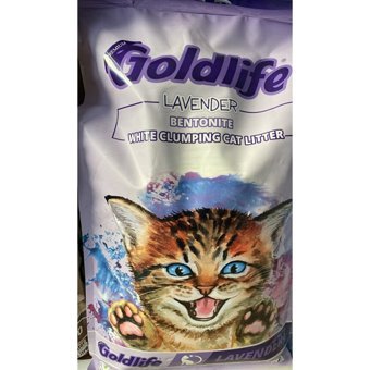 Goldlife Portakal Kokulu Topaklanan İnce Taneli Bentonit Kedi Kumu 2x10 lt