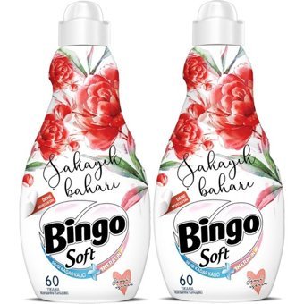 Bingo Soft Konsantre Şakayık Baharı 120 Yıkama Yumuşatıcı 2x1.44 lt