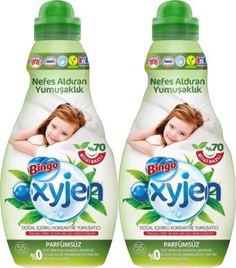 Bingo Oxjyen Konsantre 110 Yıkama Yumuşatıcı 2x1.320 lt