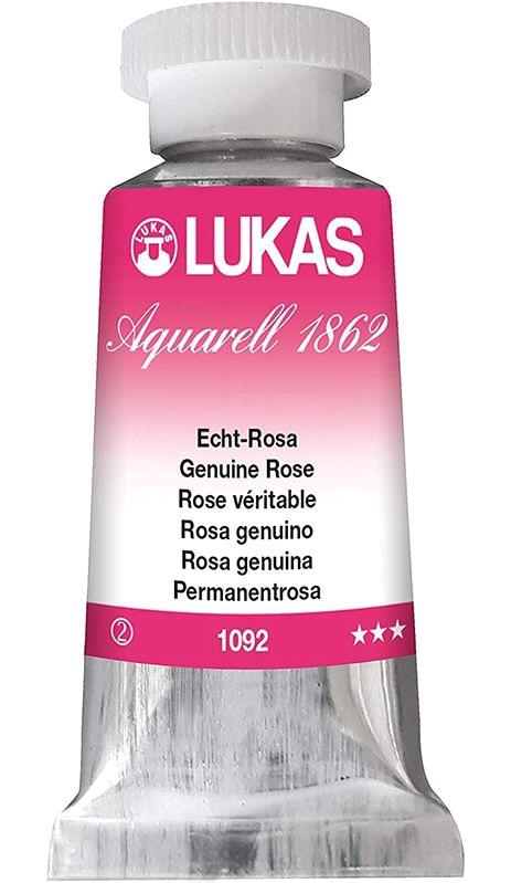 Lukas 1092 Genuine Rose Tüp Sulu Boya