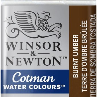 Winsor & Newton Umber 076 Tablet Sulu Boya