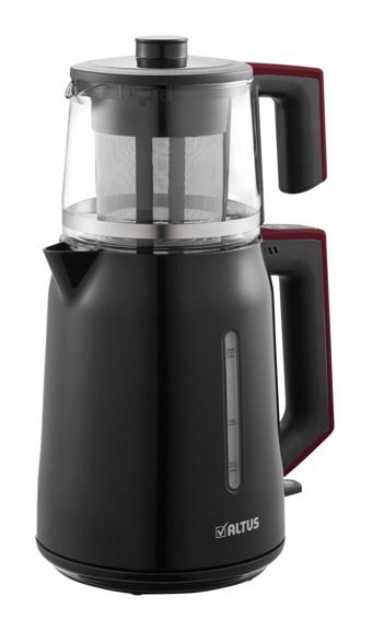 Altus Al 4224 S Cam Demlikli 1650 W Siyah Çay Makinesi