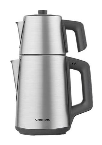 Grundig TM-4422 I Çelik Demlikli 1650 W Çelik Gövdeli İnox Çay Makinesi